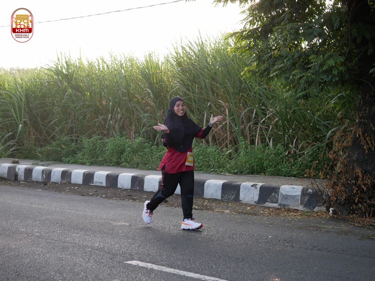 Race photo from Kediri Half Marathon 2024