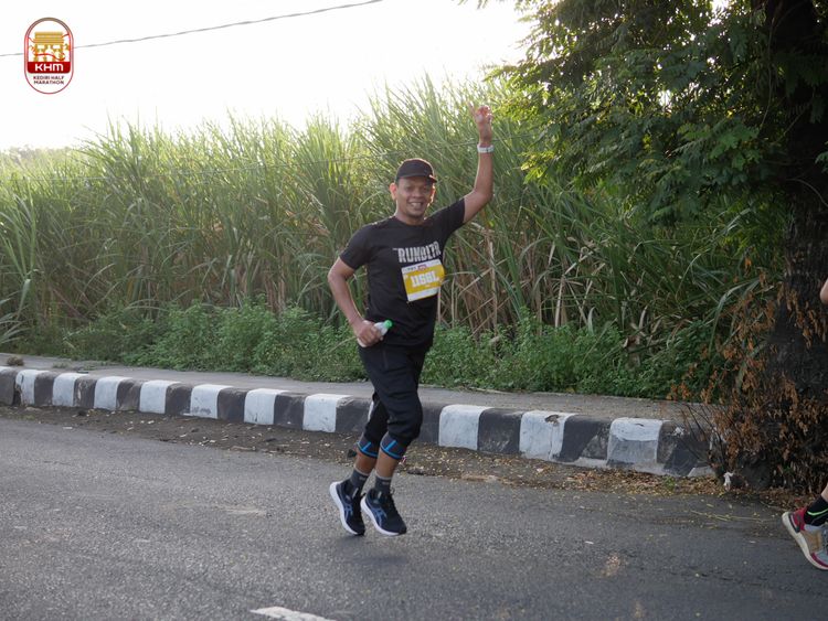 Race photo from Kediri Half Marathon 2024