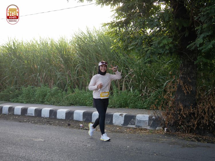Race photo from Kediri Half Marathon 2024