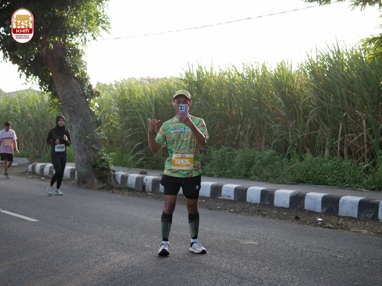 Race photo from Kediri Half Marathon 2024