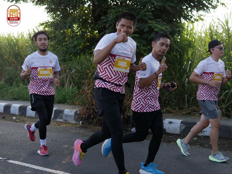 Race photo from Kediri Half Marathon 2024