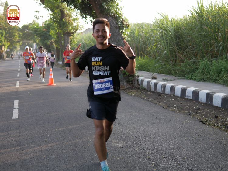 Race photo from Kediri Half Marathon 2024