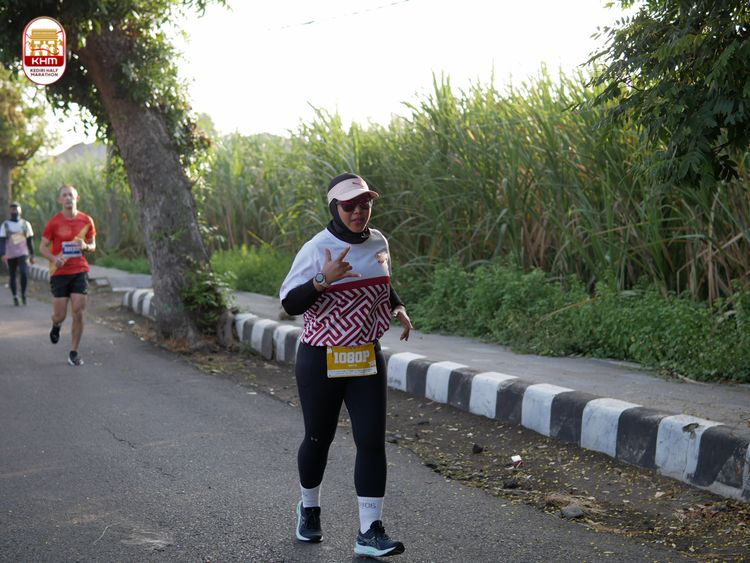 Race photo from Kediri Half Marathon 2024
