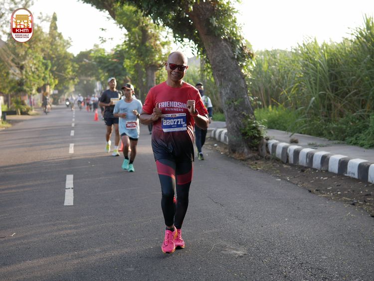 Race photo from Kediri Half Marathon 2024
