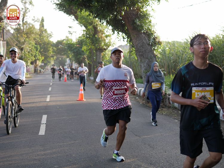 Race photo from Kediri Half Marathon 2024