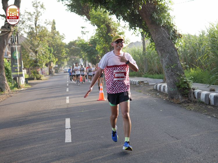 Race photo from Kediri Half Marathon 2024
