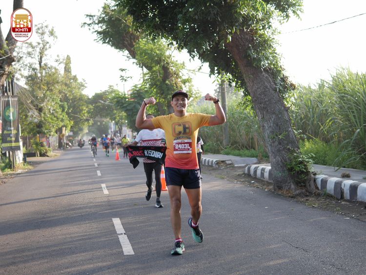 Race photo from Kediri Half Marathon 2024