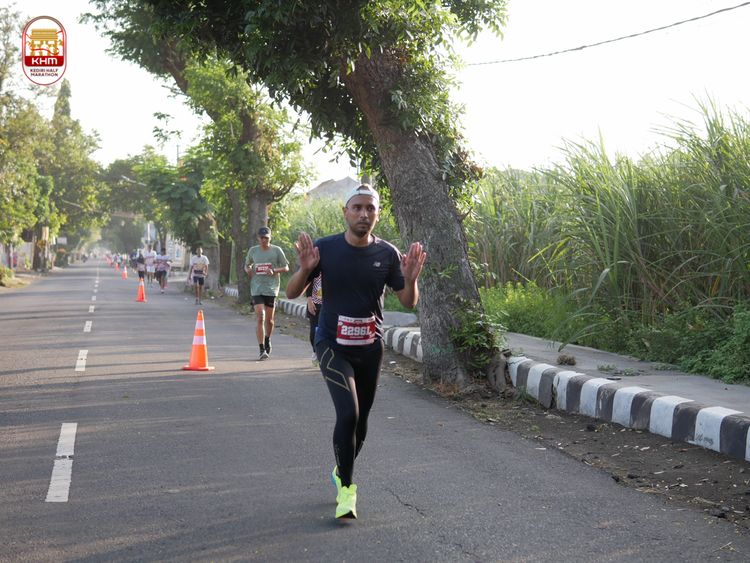 Race photo from Kediri Half Marathon 2024