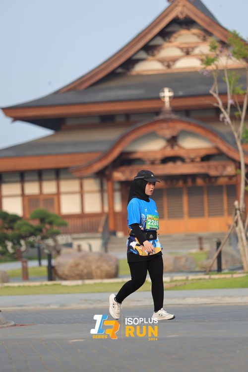 Race photo from ISOPlus Run 2024 Jakarta