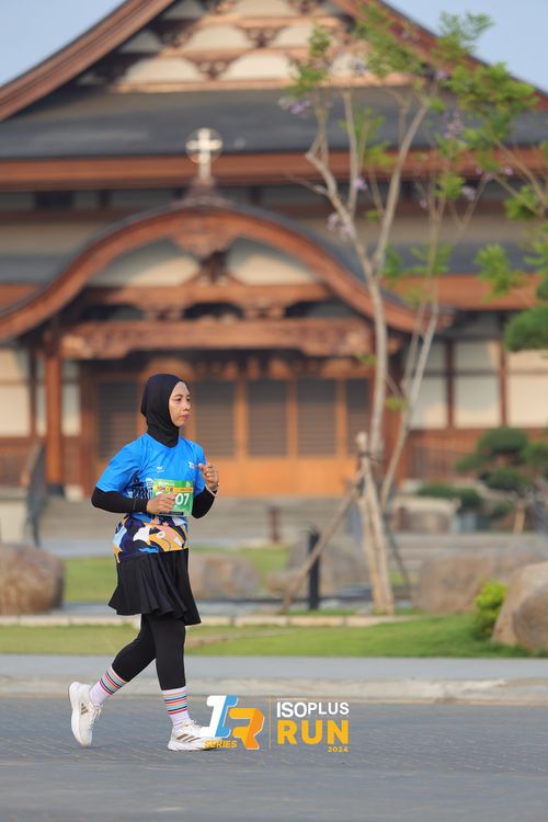 Race photo from ISOPlus Run 2024 Jakarta