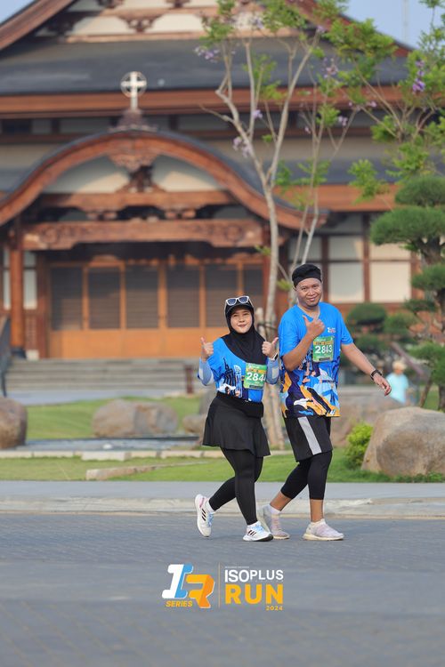 Race photo from ISOPlus Run 2024 Jakarta