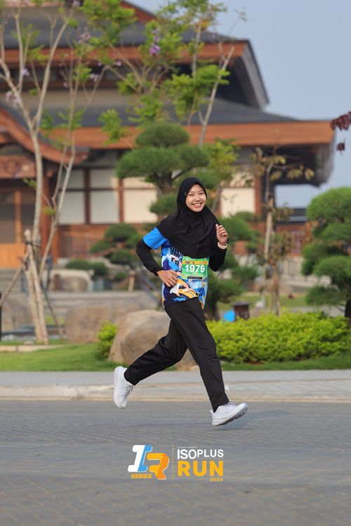 Race photo from ISOPlus Run 2024 Jakarta