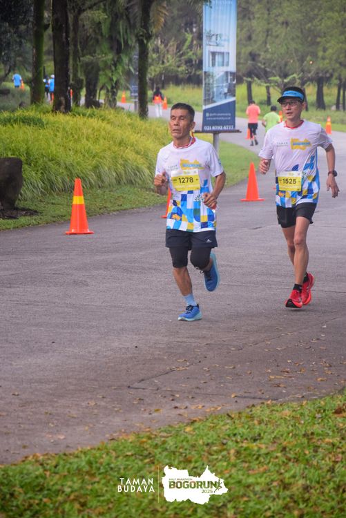 Race photo from Taman Budaya x BOGORUN 2025