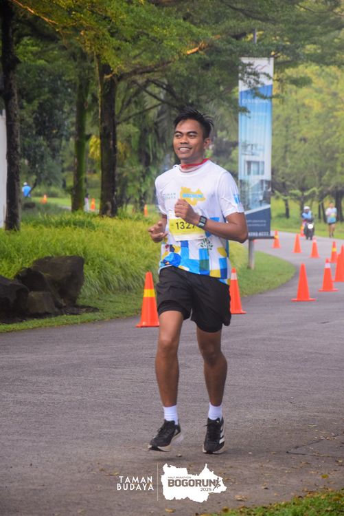 Race photo from Taman Budaya x BOGORUN 2025