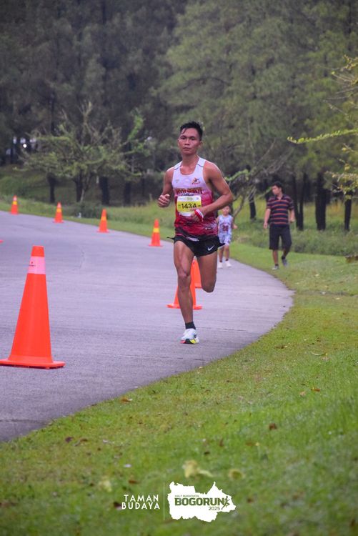 Race photo from Taman Budaya x BOGORUN 2025