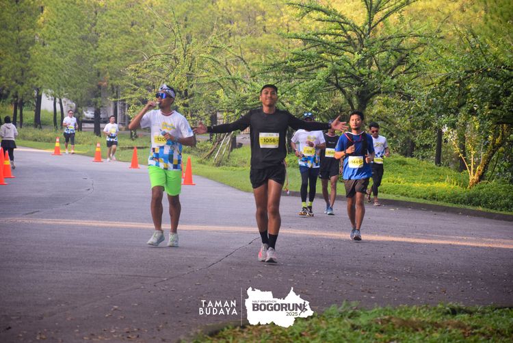 Race photo from Taman Budaya x BOGORUN 2025