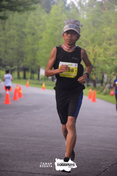 Race photo from Taman Budaya x BOGORUN 2025
