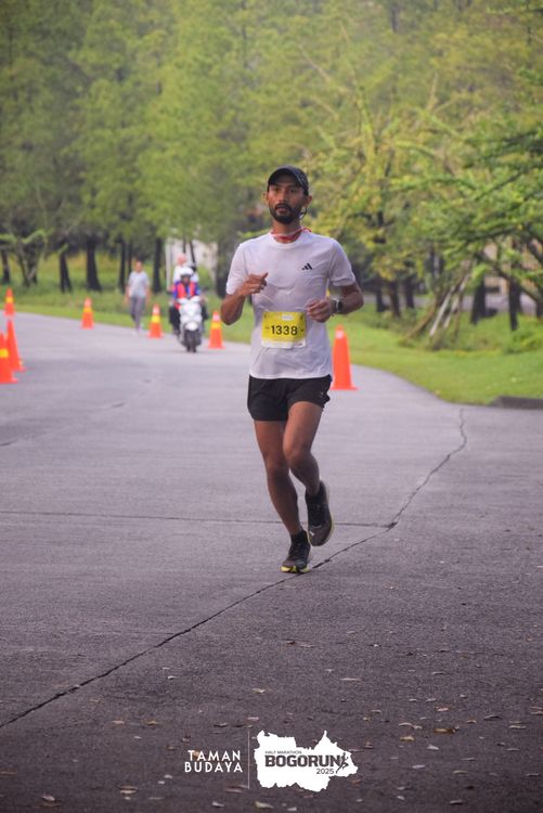 Race photo from Taman Budaya x BOGORUN 2025