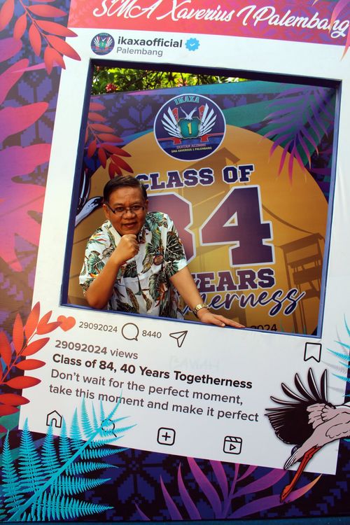 Race photo from Class of 84, 40 Years Togetherness