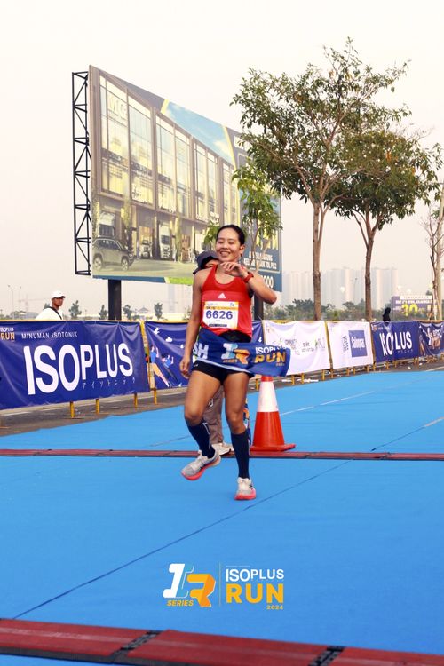 Race photo from ISOPlus Run 2024 Jakarta