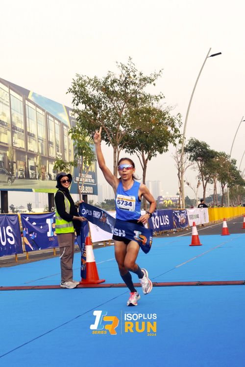 Race photo from ISOPlus Run 2024 Jakarta