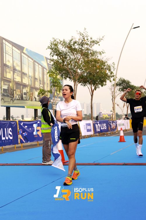 Race photo from ISOPlus Run 2024 Jakarta
