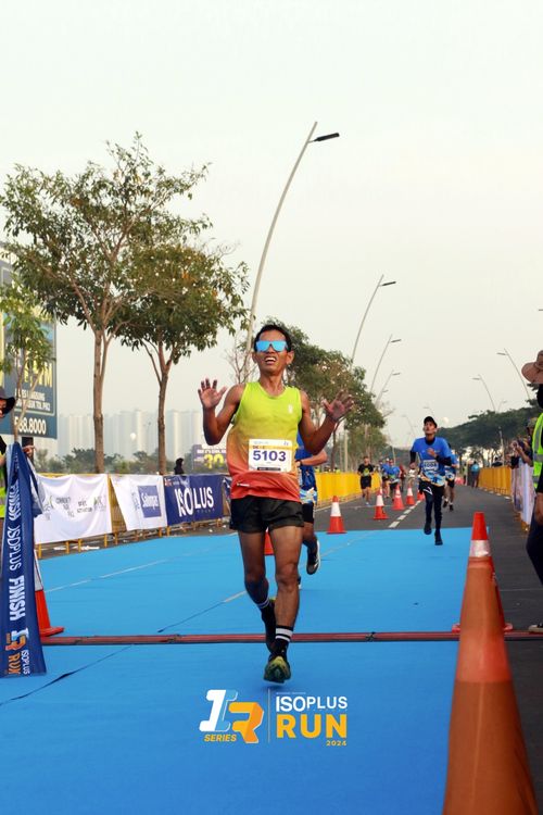 Race photo from ISOPlus Run 2024 Jakarta