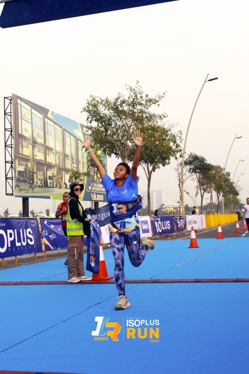 Race photo from ISOPlus Run 2024 Jakarta
