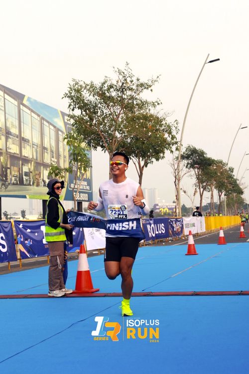 Race photo from ISOPlus Run 2024 Jakarta