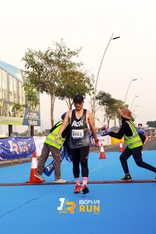 Race photo from ISOPlus Run 2024 Jakarta