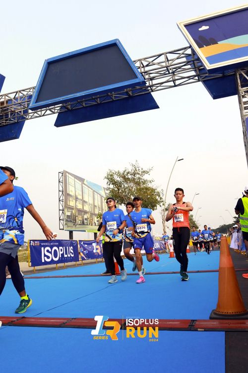 Race photo from ISOPlus Run 2024 Jakarta