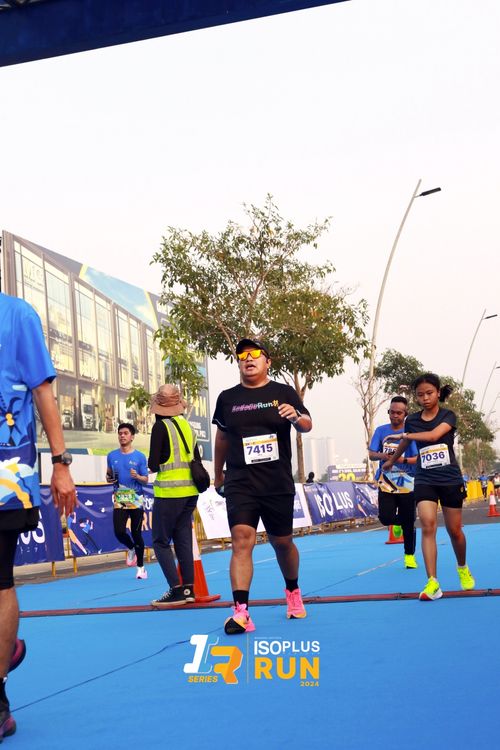 Race photo from ISOPlus Run 2024 Jakarta