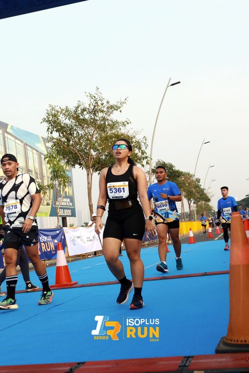 Race photo from ISOPlus Run 2024 Jakarta
