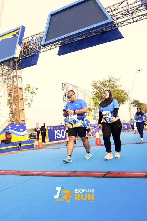 Race photo from ISOPlus Run 2024 Jakarta