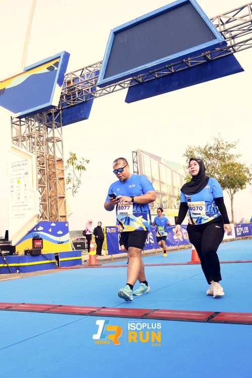 Race photo from ISOPlus Run 2024 Jakarta
