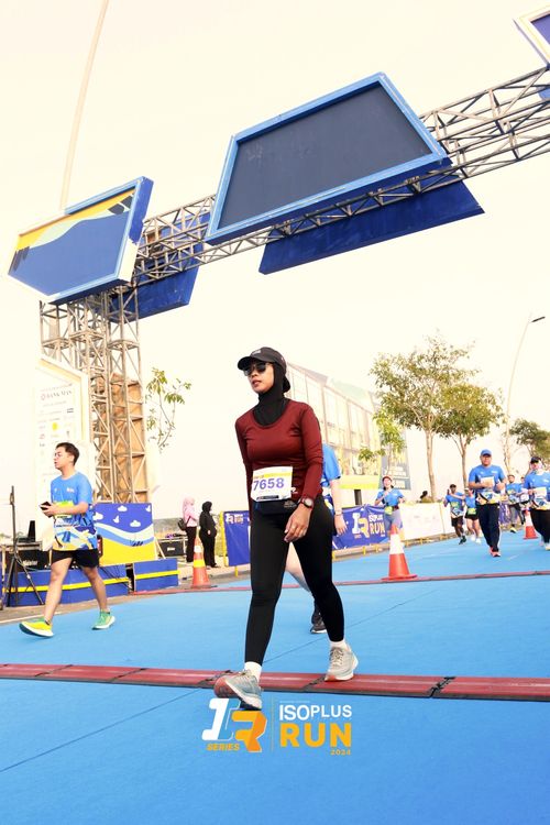 Race photo from ISOPlus Run 2024 Jakarta