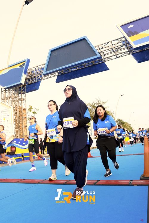 Race photo from ISOPlus Run 2024 Jakarta