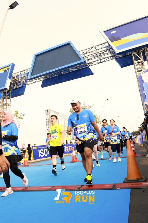 Race photo from ISOPlus Run 2024 Jakarta