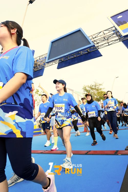 Race photo from ISOPlus Run 2024 Jakarta