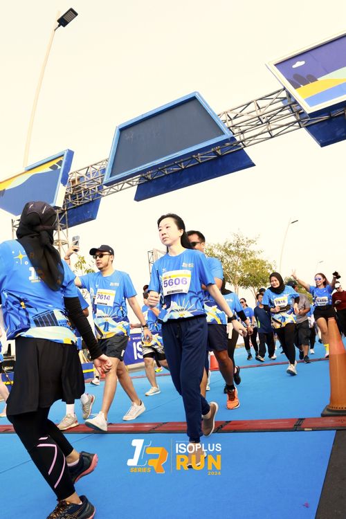Race photo from ISOPlus Run 2024 Jakarta