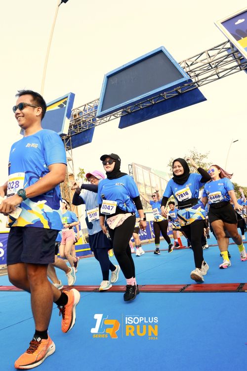 Race photo from ISOPlus Run 2024 Jakarta