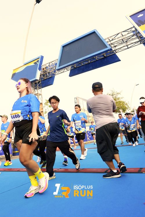 Race photo from ISOPlus Run 2024 Jakarta