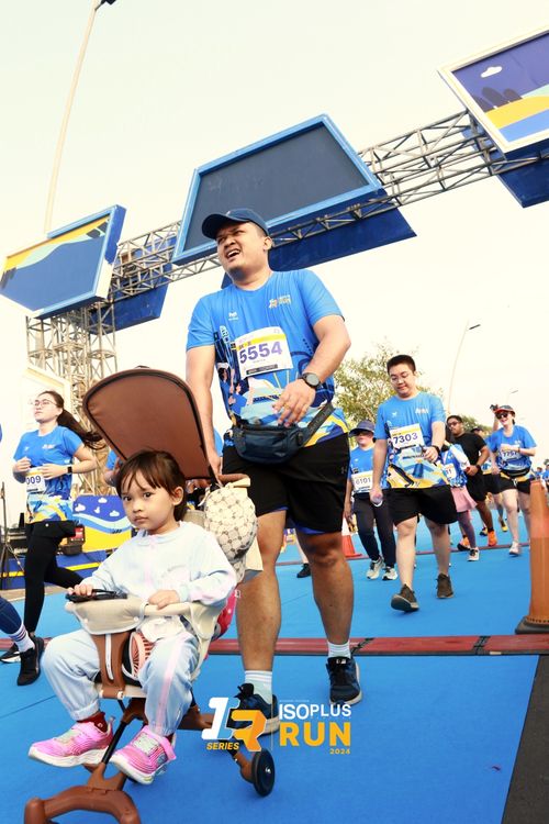 Race photo from ISOPlus Run 2024 Jakarta