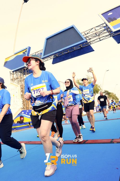 Race photo from ISOPlus Run 2024 Jakarta