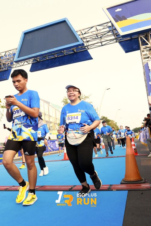 Race photo from ISOPlus Run 2024 Jakarta