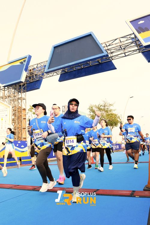 Race photo from ISOPlus Run 2024 Jakarta