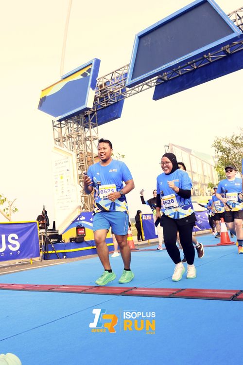 Race photo from ISOPlus Run 2024 Jakarta