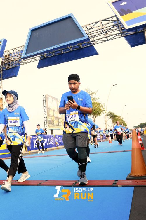Race photo from ISOPlus Run 2024 Jakarta