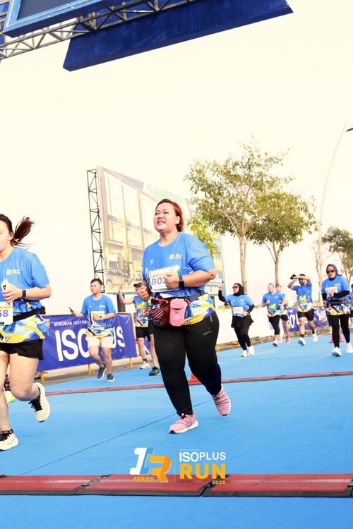 Race photo from ISOPlus Run 2024 Jakarta