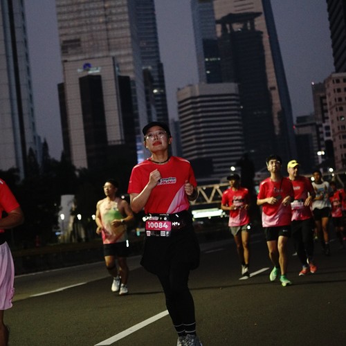 Race photo from SMARTFREN RUN 2026